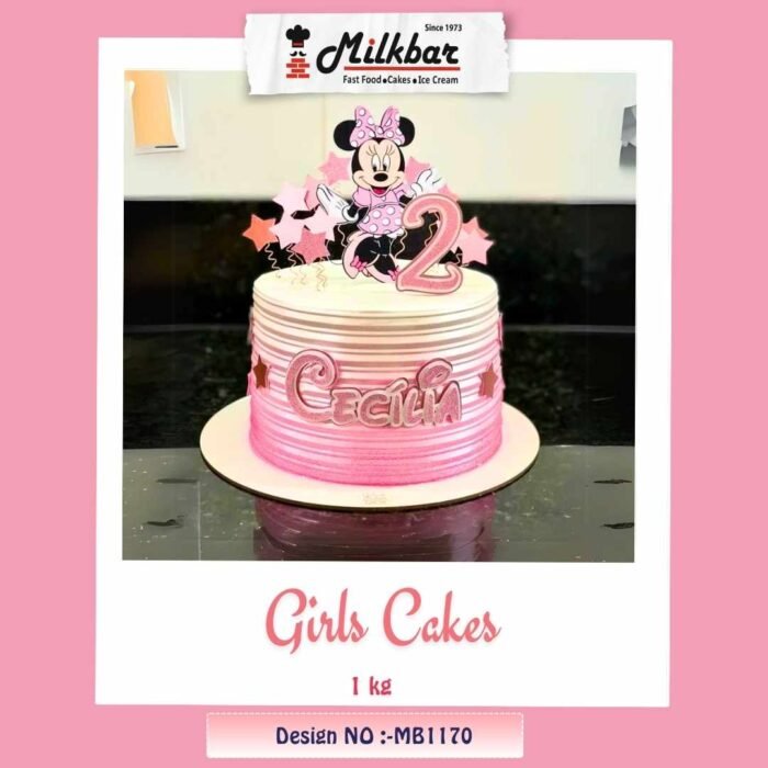 Girls’ birthday cake design Milkbar